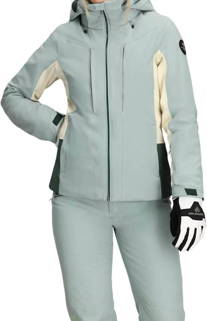 NEW OBERMEYER women's glade ski jacket in summit sage